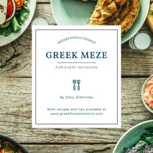 front cover ebook greek meze for all occasions