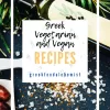 greek recipes vegetarian vegan ebook